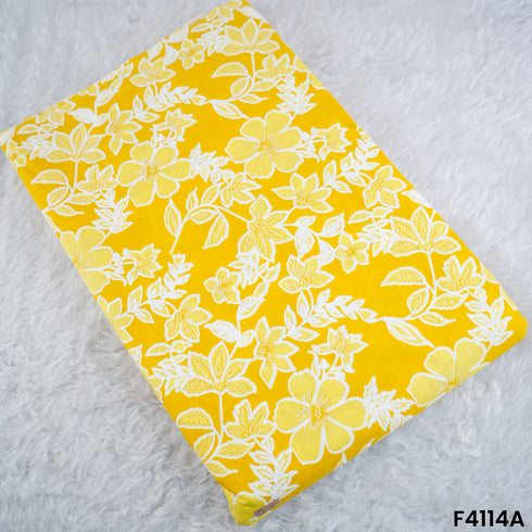 Print Cambric Cotton  Fabric-F4114